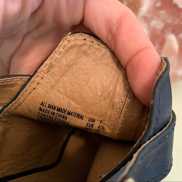 Fioni black peep toe chunky heal shoe size 9 - Picture 7 of 8